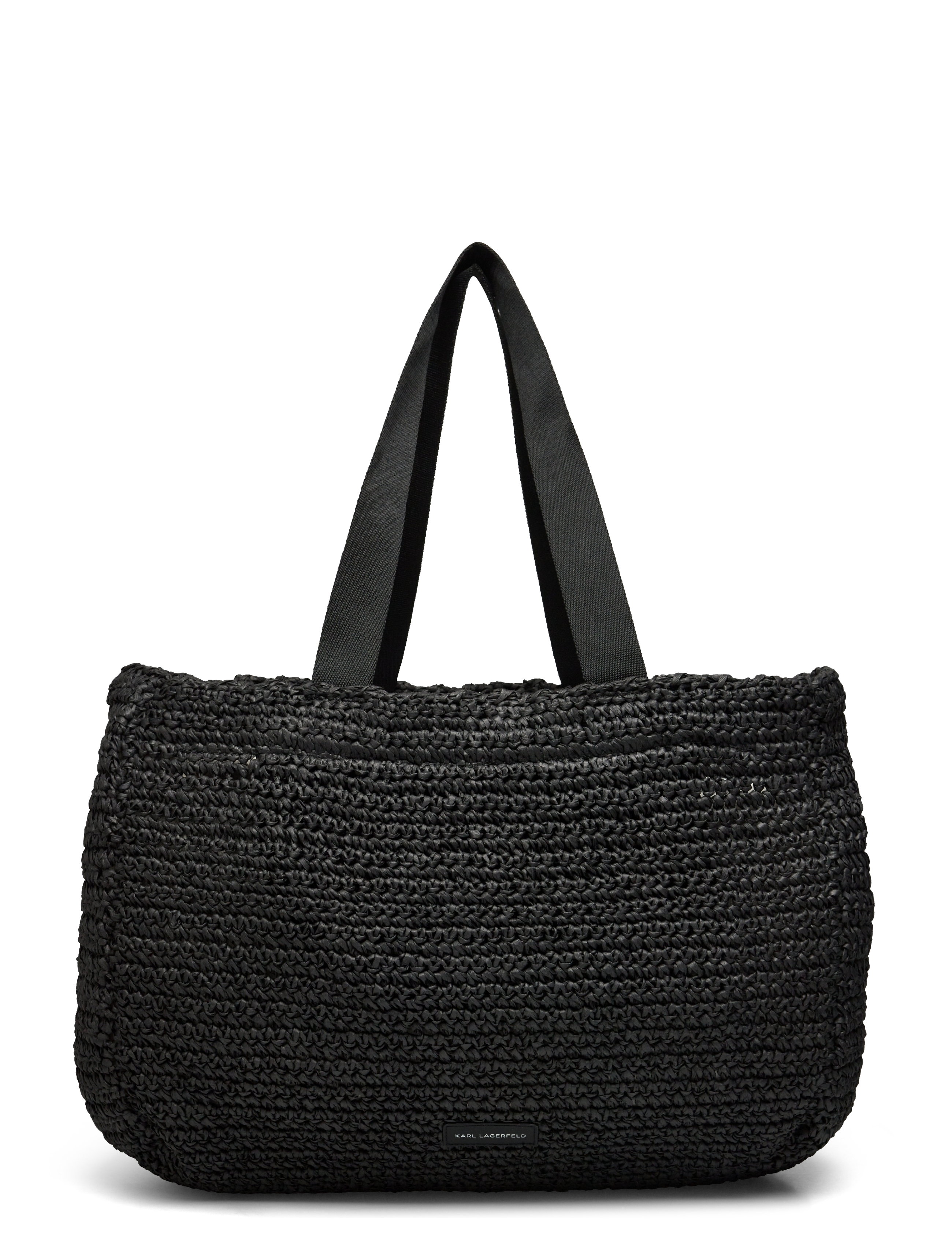 Karl Lagerfeld - k/signature beach tote raf - black - 1