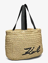 Karl Lagerfeld - k/signature beach tote raf - tote bags - natural - 2