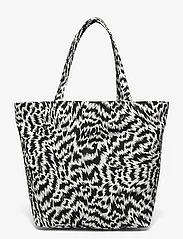 Karl Lagerfeld - k/zebra shopper - tote bags - black/white - 1