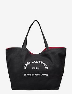k/rue st guillaume canvas tote, Karl Lagerfeld