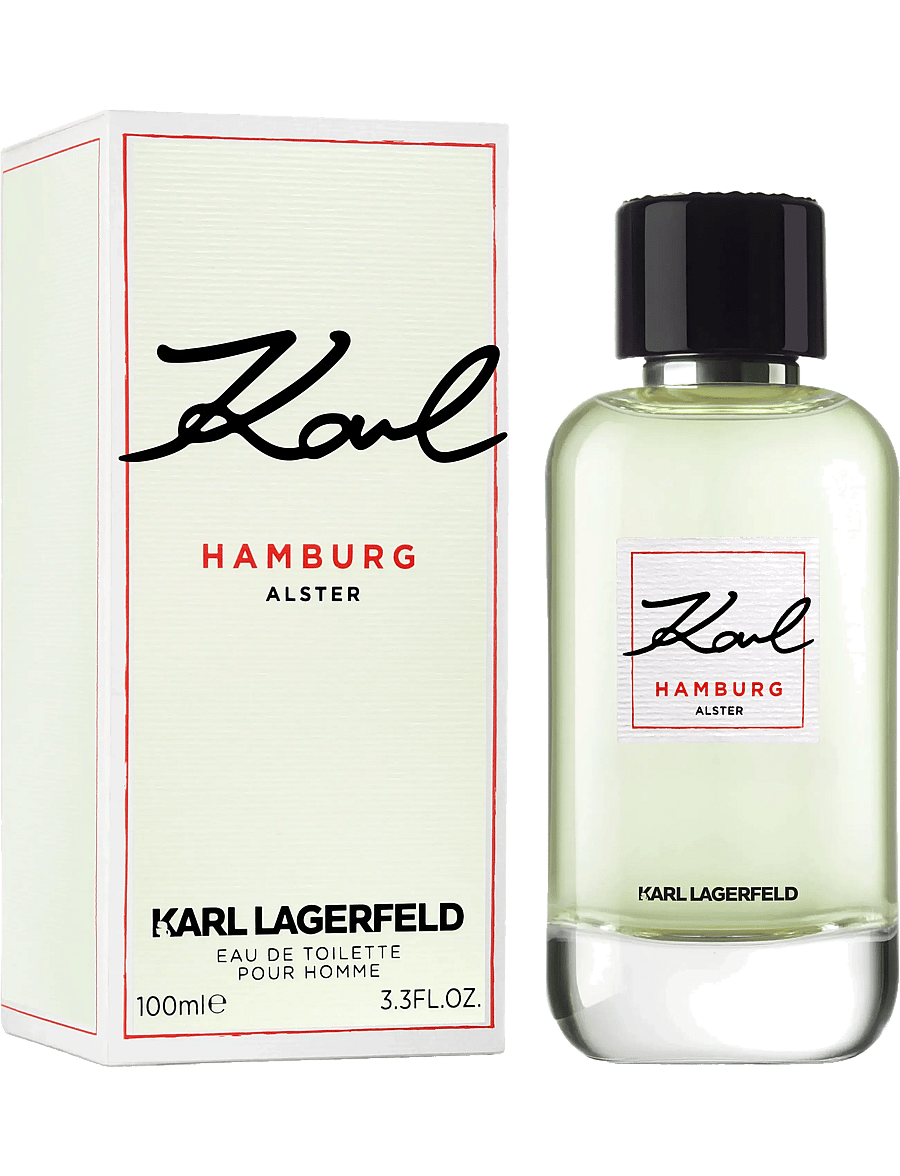 Karl Lagerfeld Fragrance - Hamburg Alster EdT - meestele - clear - 1