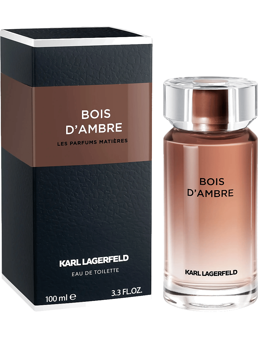 Karl Lagerfeld Fragrance - Les Parfums Matières Bois d'Ambre Eau de Toilette - meestele - clear - 1