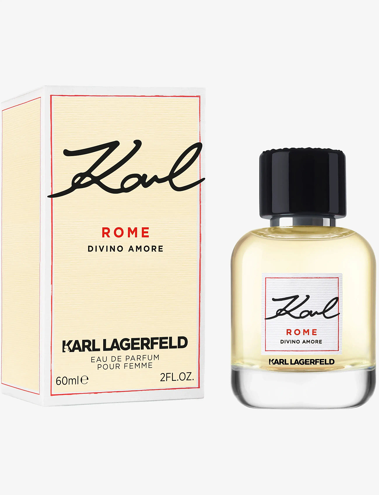 Karl Lagerfeld Fragrance - Rome Divino Amore EdP - till henne  - clear - 1