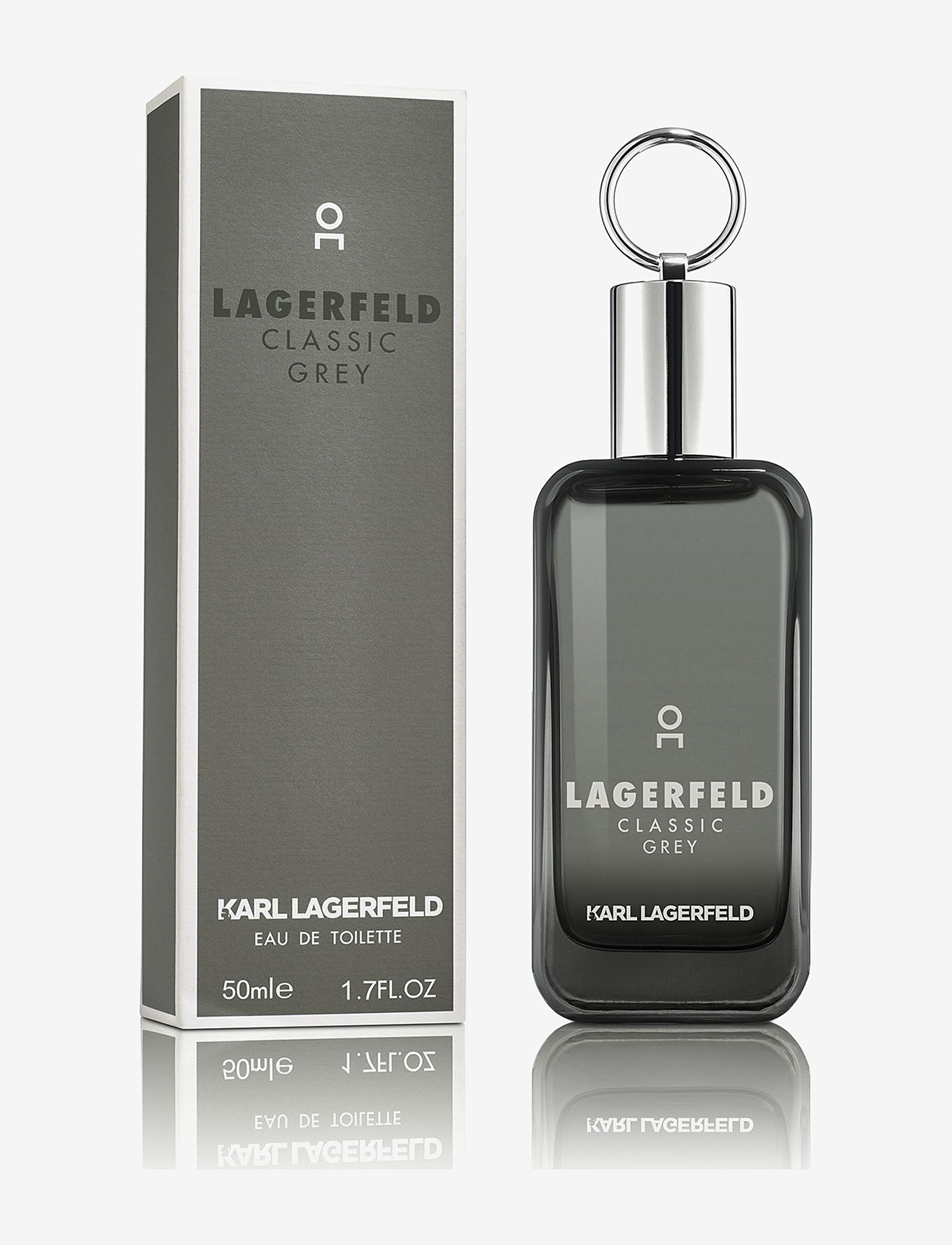 Karl Lagerfeld Fragrance - Classic Grey EdT - till honom  - clear - 1