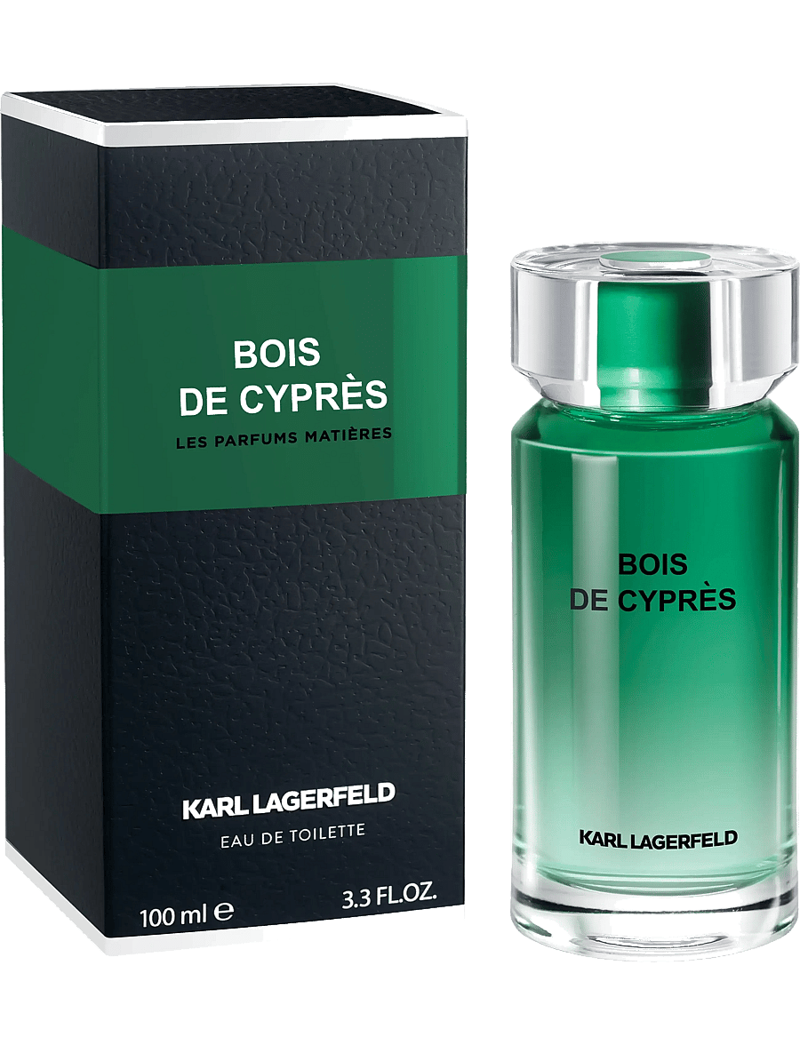 Karl Lagerfeld Fragrance - Les Parfums Matières Bois de Cyprès EdT - meestele - clear - 1