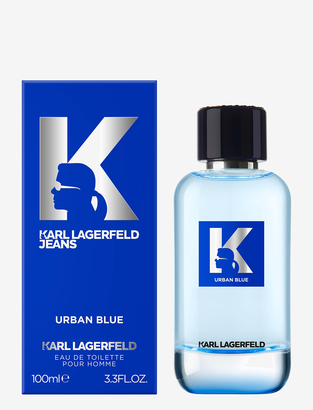 Karl Lagerfeld Fragrance - Jeans Urban Blue Man EdT - til ham  - clear - 1