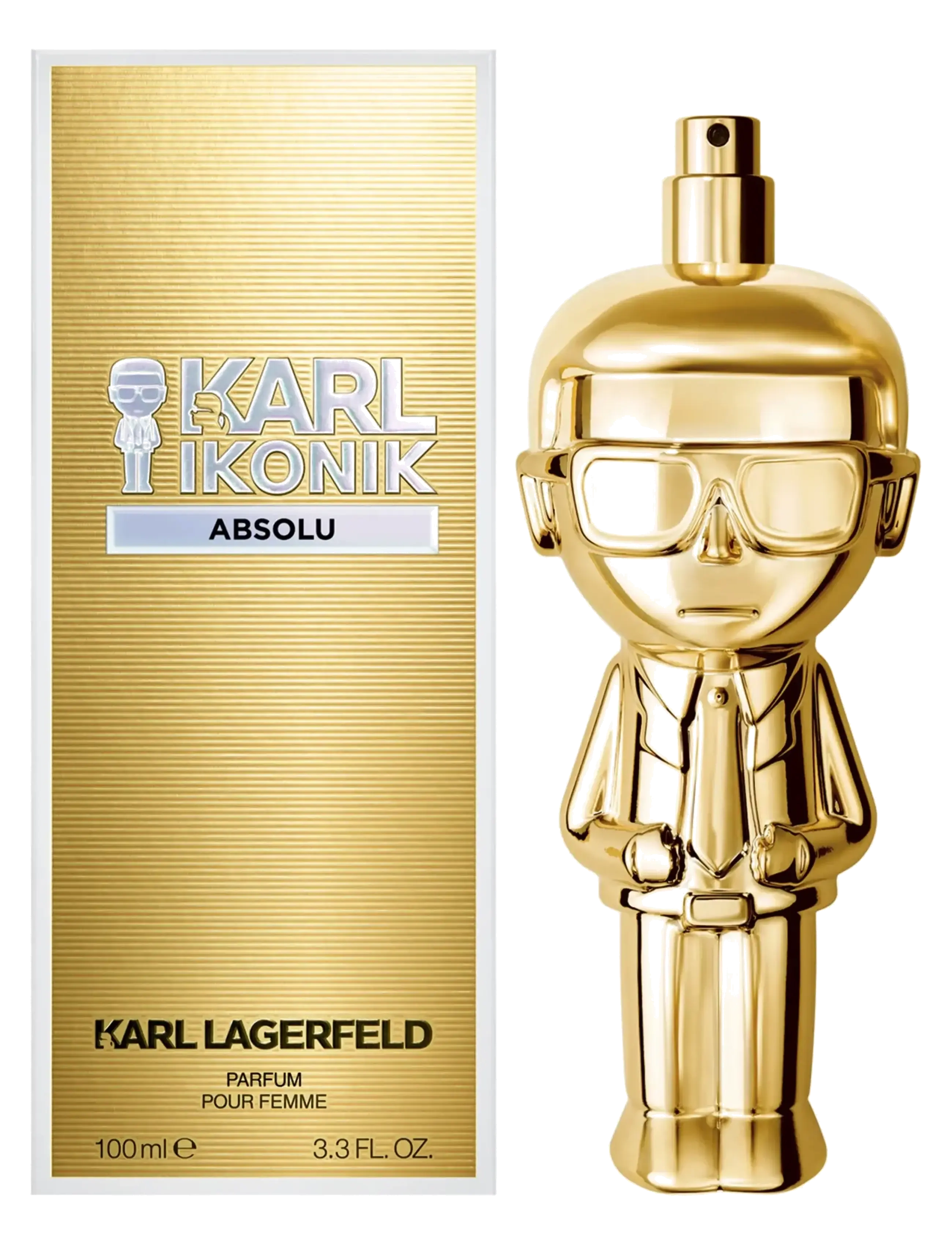 Karl Lagerfeld Fragrance - Karl Ikonik Pour Femme Absolu Parfum - parfumer - clear - 1