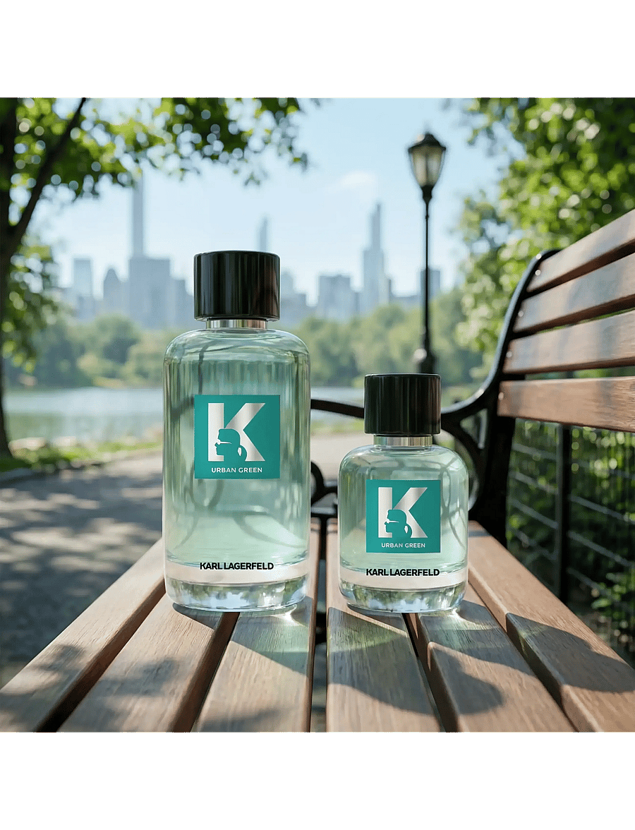 Karl Lagerfeld Fragrance - Jeans Urban Green Pour Homme EdT - meestele - clear - 2