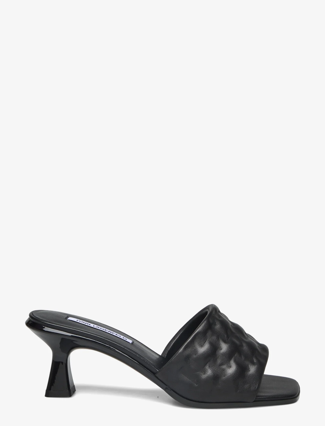Karl Lagerfeld Shoes - PANACHE II - mules med klack - black lthr - 1