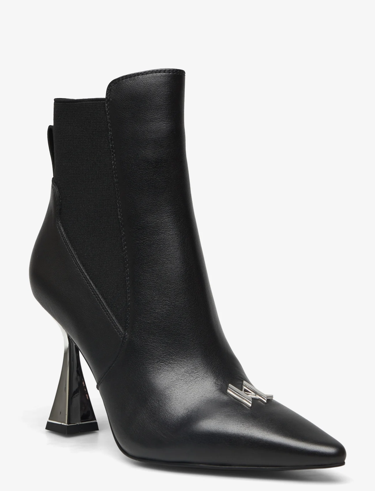 Karl Lagerfeld Shoes - DEBUT - augsts papēdis - black lthr - 0