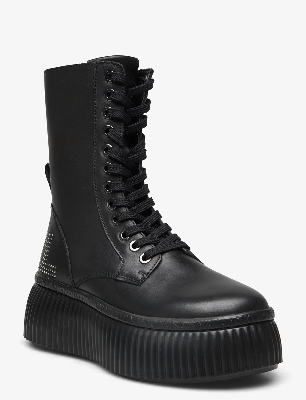 Karl Lagerfeld Shoes Kreeper Lo Kc boots shop at Booztlet