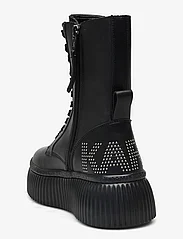 Karl Lagerfeld Shoes - KREEPER LO KC - nauhalliset nilkkurit - black lthr - 2
