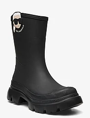 Karl Lagerfeld Shoes - TREKKA RAIN NFT - women - black rubber - 0
