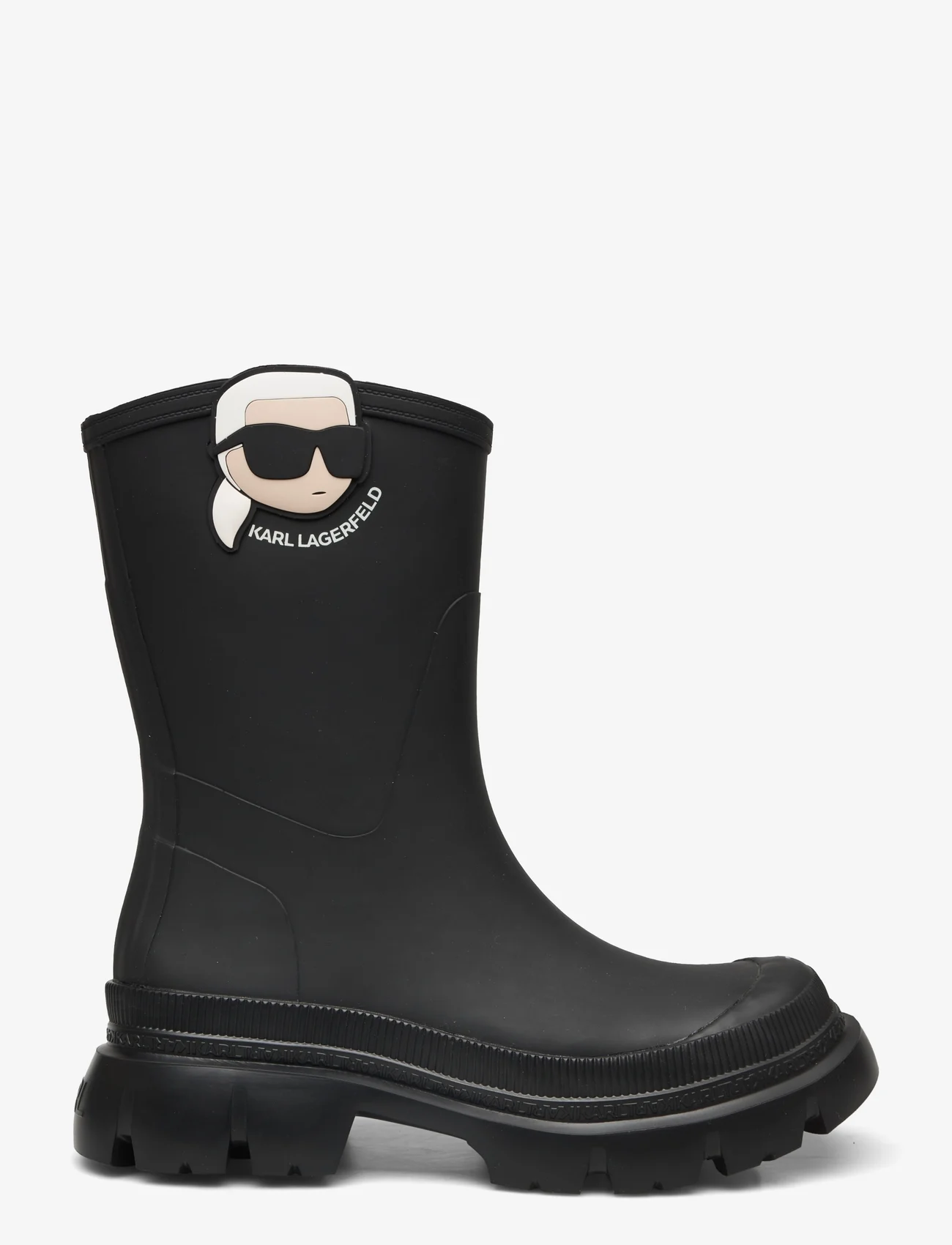 Karl Lagerfeld Shoes - TREKKA RAIN NFT - sievietēm - black rubber - 1