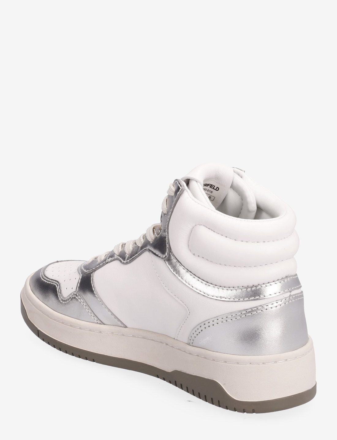Karl lagerfeld 2025 silver sneakers