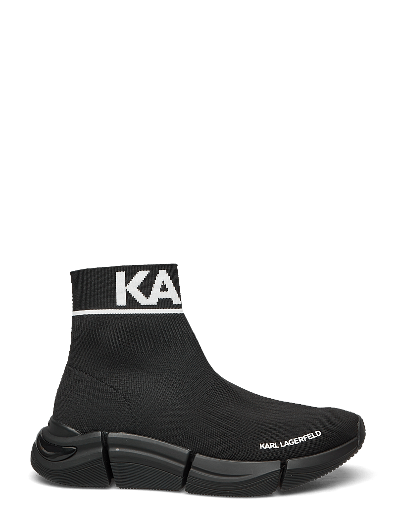Karl Lagerfeld Shoes Quadra Sock Boot (KLSKL632420) High top