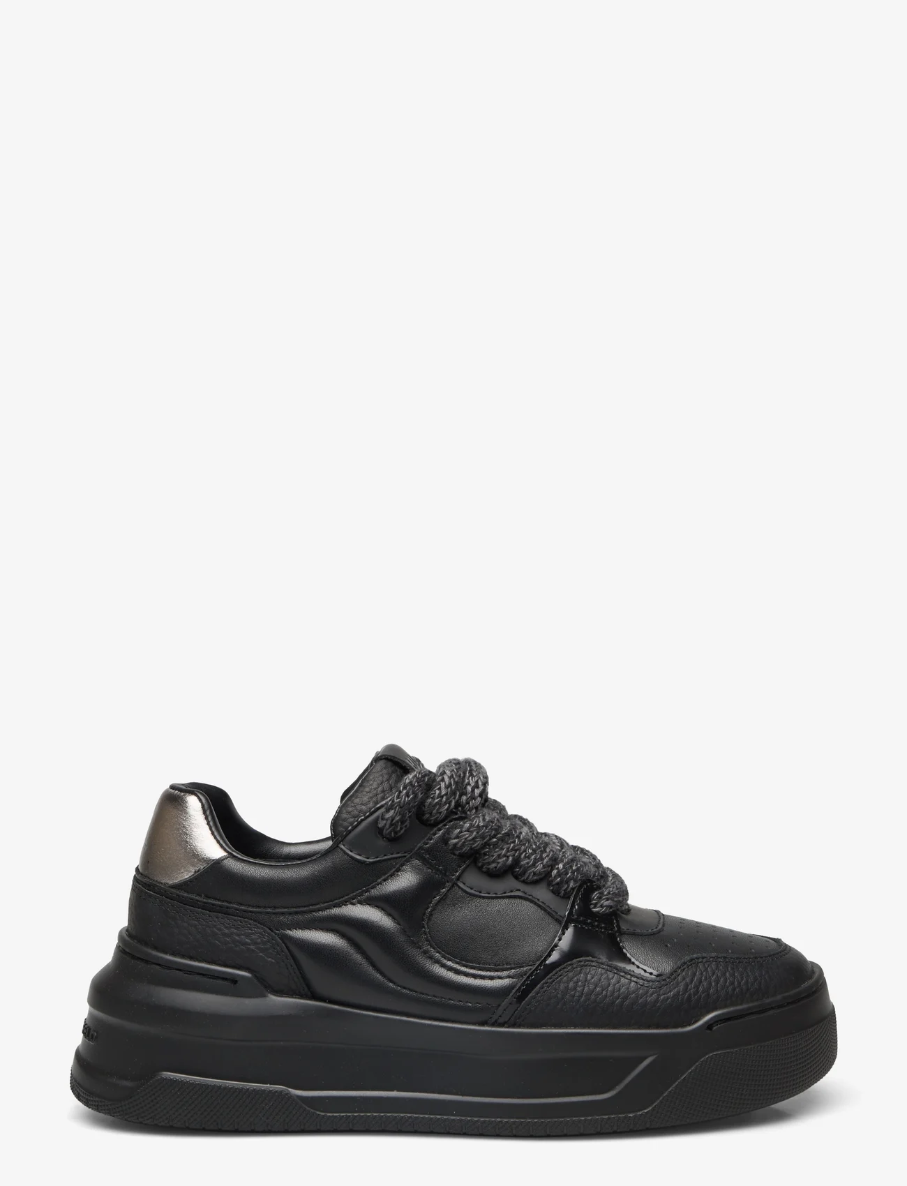 Karl Lagerfeld Shoes - KREW MAX KC - låga sneakers - black lthr mono - 1