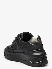 Karl Lagerfeld Shoes - KREW MAX KC - sportiska stila apavi ar pazeminātu potītes daļu - black lthr mono - 2