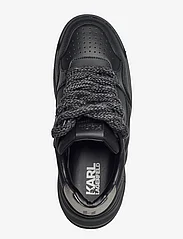 Karl Lagerfeld Shoes - KREW MAX KC - sportiska stila apavi ar pazeminātu potītes daļu - black lthr mono - 3