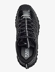 Karl Lagerfeld Shoes - K/TRAIL KC - masīvi sportiskā stila apavi - black lthr&txtl mono - 3