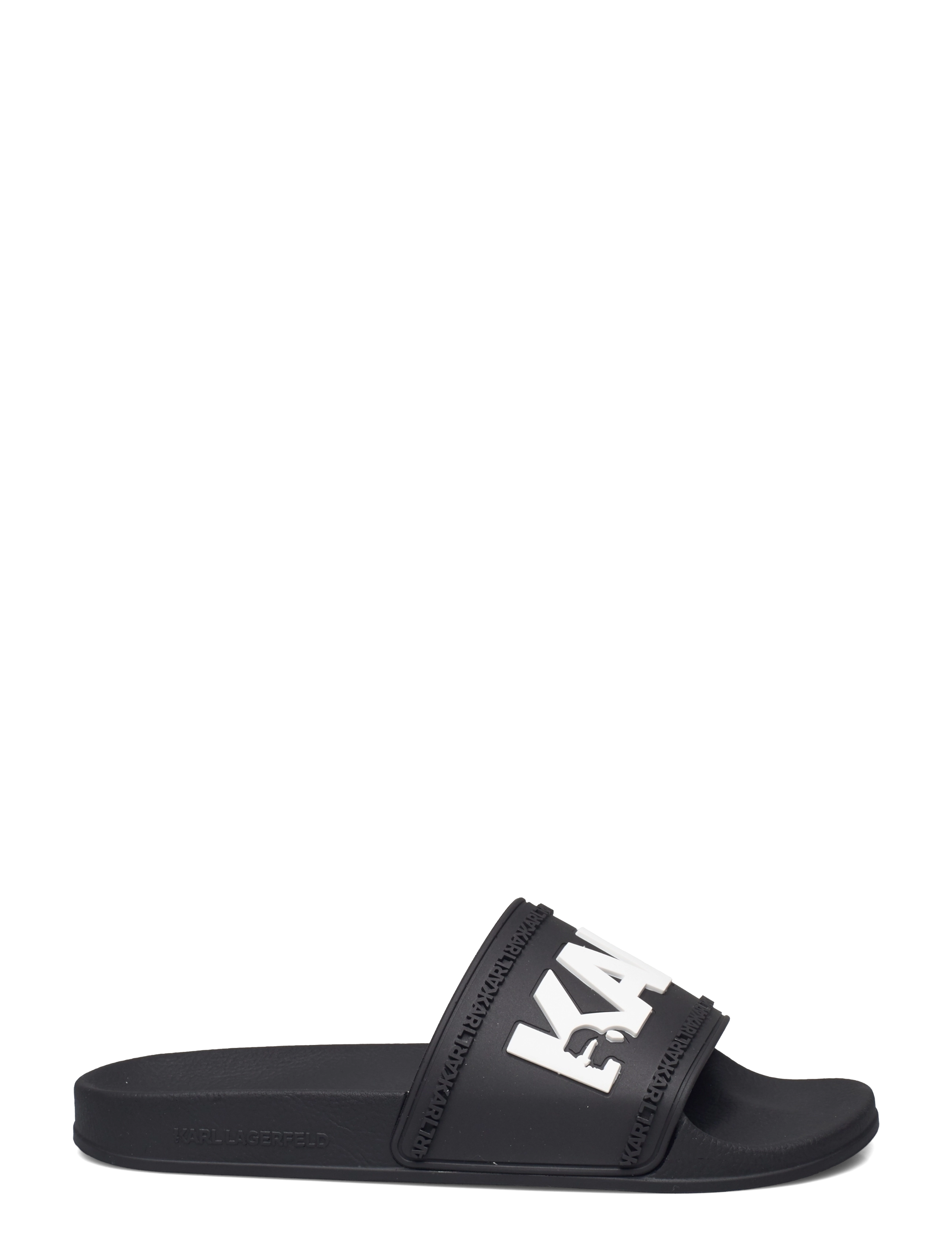 Karl Lagerfeld Shoes - KONDO Karl Logo Slid - black rubber - 1