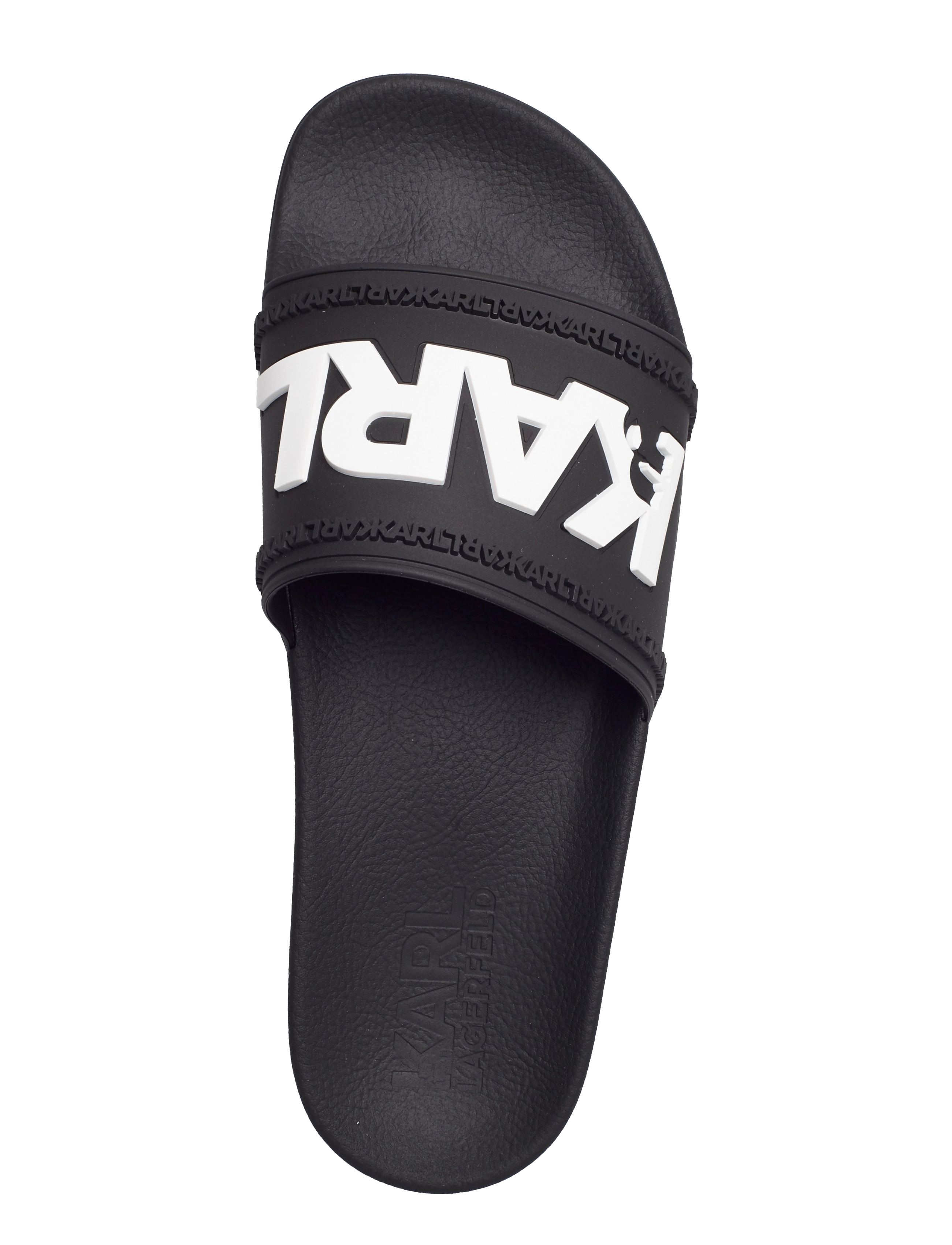 Karl Lagerfeld Shoes - KONDO Karl Logo Slid - black rubber - 3
