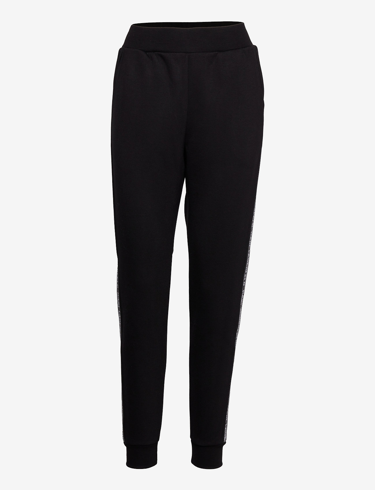 Karl Lagerfeld - Double Jersey Logo Pants - black - 0