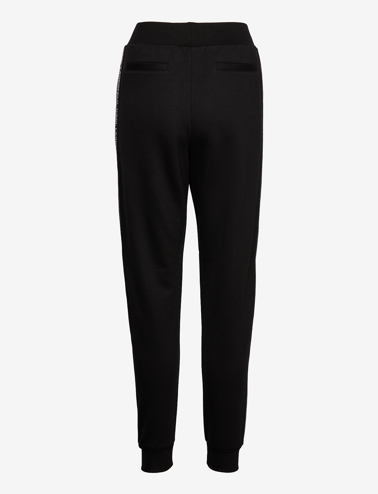 Karl Lagerfeld - Double Jersey Logo Pants - black - 1