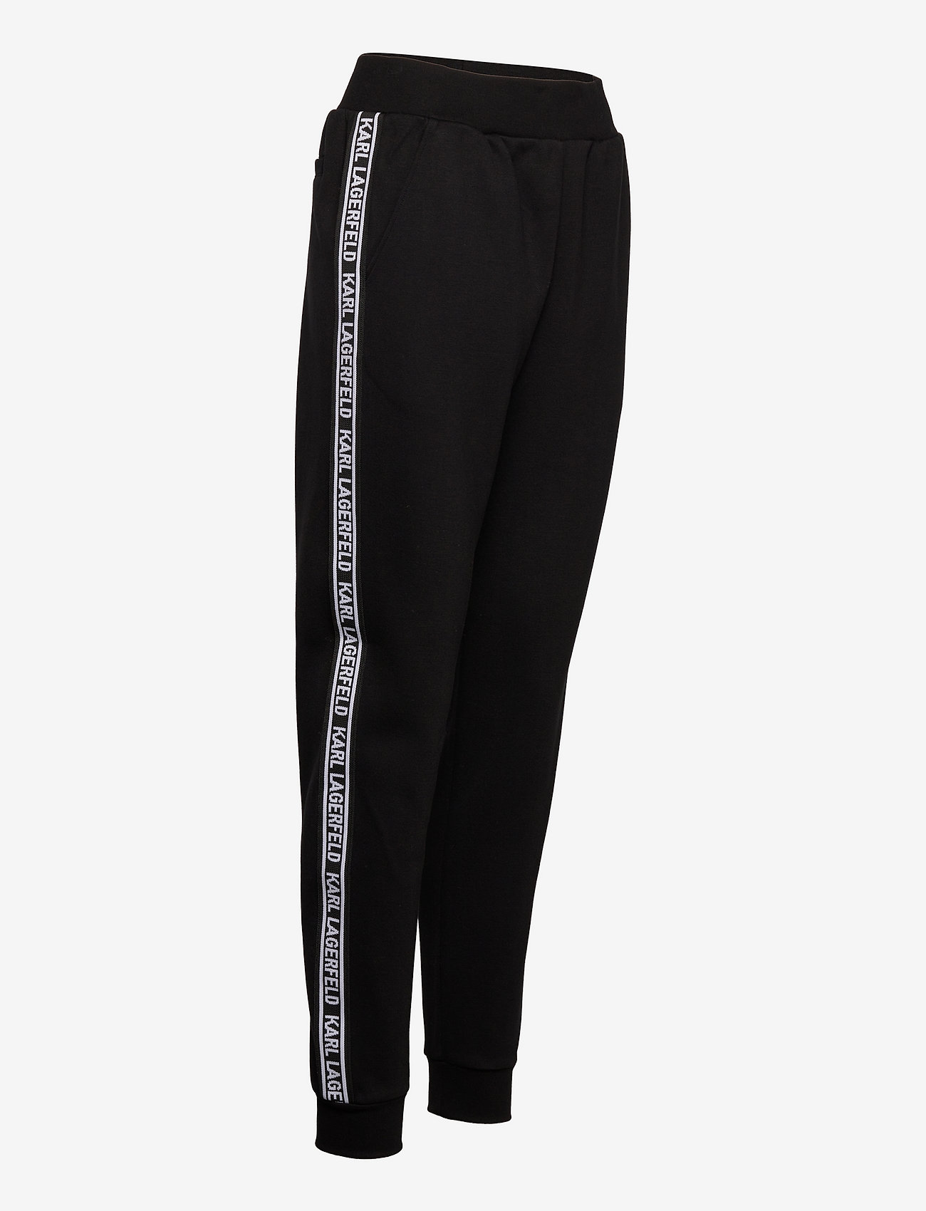 Karl Lagerfeld - Double Jersey Logo Pants - black - 2