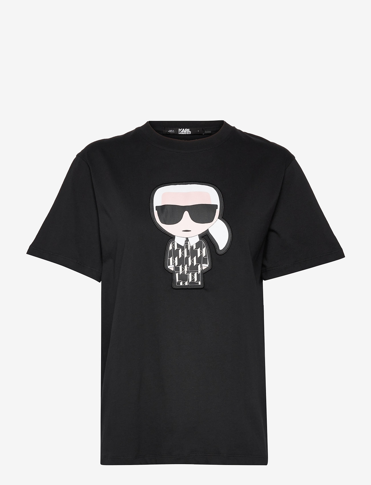 Karl Lagerfeld - Unisex Ikonik Karl T-Shirt - black - 0
