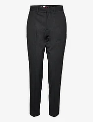 Karl Lagerfeld - Klxcd Unisex Two-Tone Pants - dalykinio stiliaus kelnės - dark grey/n - 0