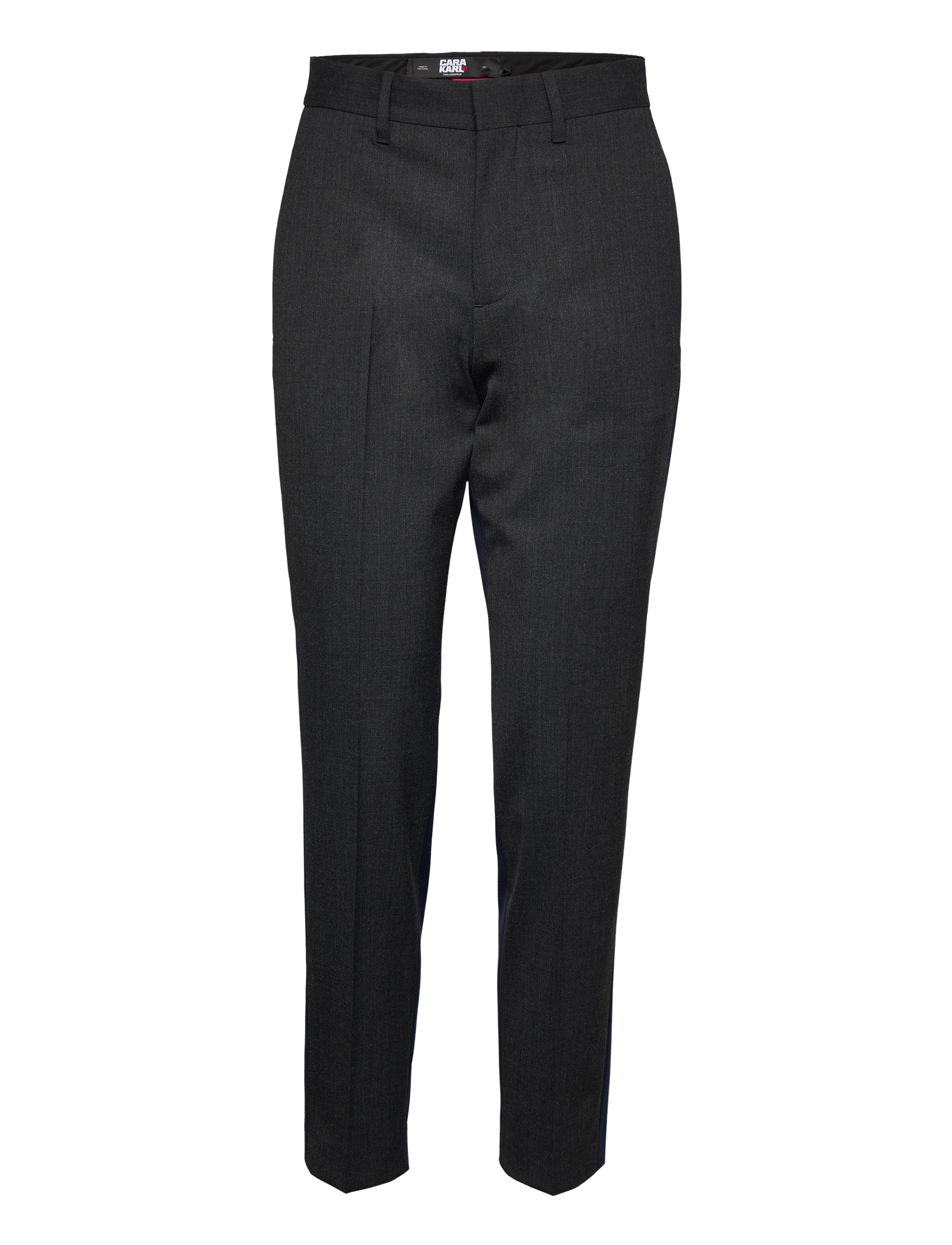 Karl Lagerfeld Klxcd Unisex Two-Tone Pants - KARL LAGERFELD - DARK GREY/N / multi