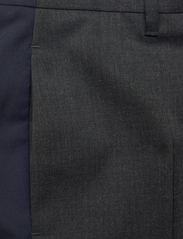 Karl Lagerfeld - Klxcd Unisex Two-Tone Pants - kostymbyxor - dark grey/n - 2