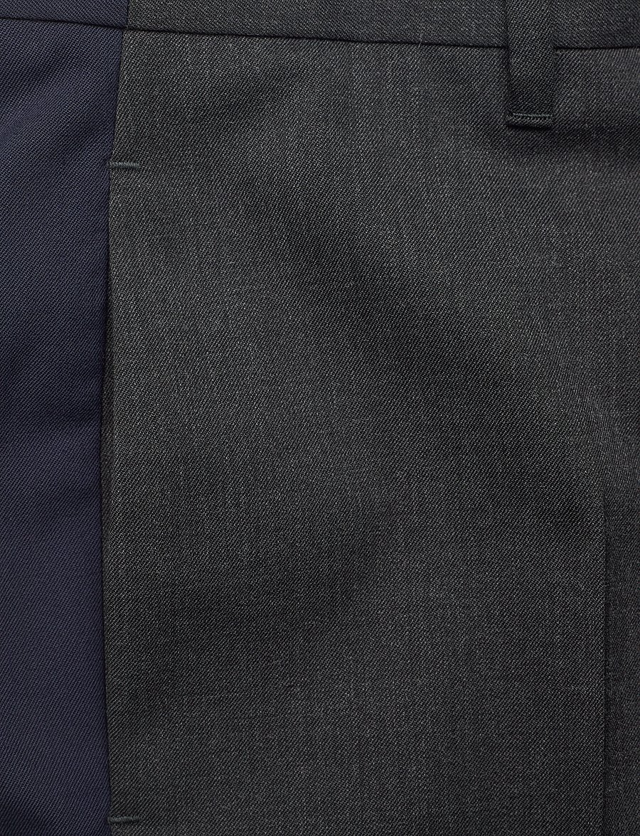 Karl Lagerfeld - Klxcd Unisex Two-Tone Pants - pidulikud püksid - dark grey/n - 2