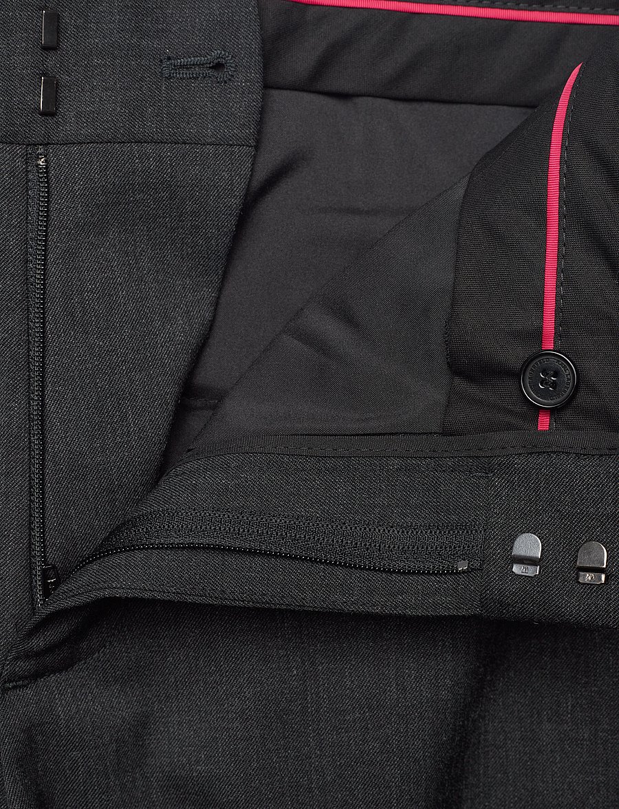 Karl Lagerfeld - Klxcd Unisex Two-Tone Pants - pidulikud püksid - dark grey/n - 3