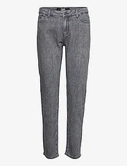 Karl Lagerfeld - K/Sparkle Denim Pants - džinsa bikses ar taisnām starām - dark grey - 0