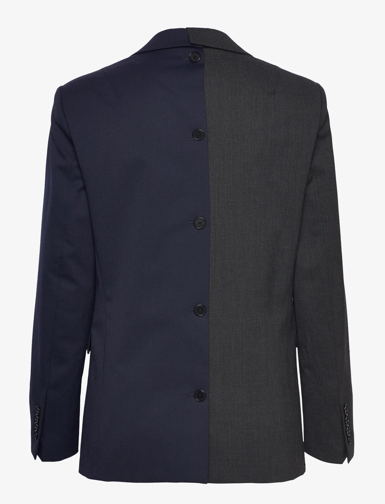 Karl Lagerfeld - Klxcd Unisex Bi-Colour Blazer - festkläder till outletpriser - dark grey/n - 1