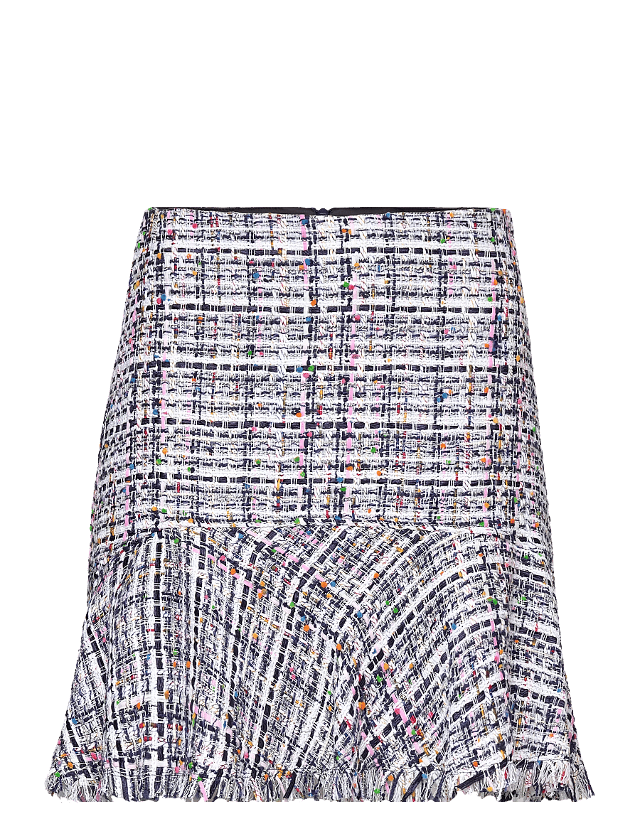 Karl Lagerfeld - Summer Boucle Skirt - korte rokken - multi boucl - 0