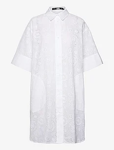 Broderie Anglaise Shirtdress, Karl Lagerfeld