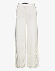 Karl Lagerfeld - logo tailored pants - party wear at outlet prices - off white - 0