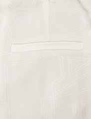 Karl Lagerfeld - logo tailored pants - vakarėlių drabužiai išparduotuvių kainomis - off white - 4