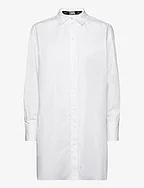 signature tunic shirt - WHITE