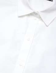 Karl Lagerfeld - signature tunic shirt - langærmede skjorter - white - 2