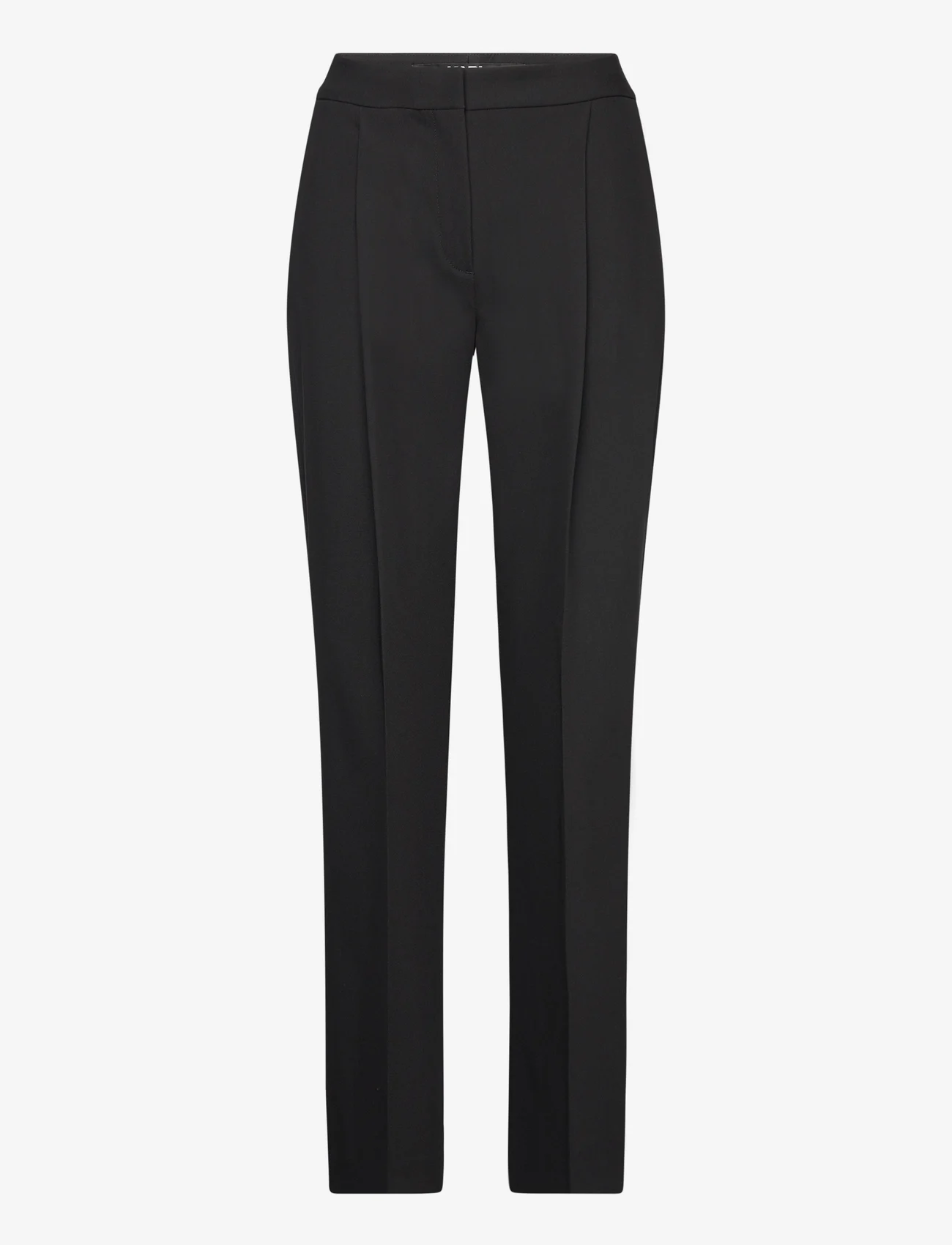 Karl Lagerfeld - tailored pants - dalykinio stiliaus kelnės - black - 0