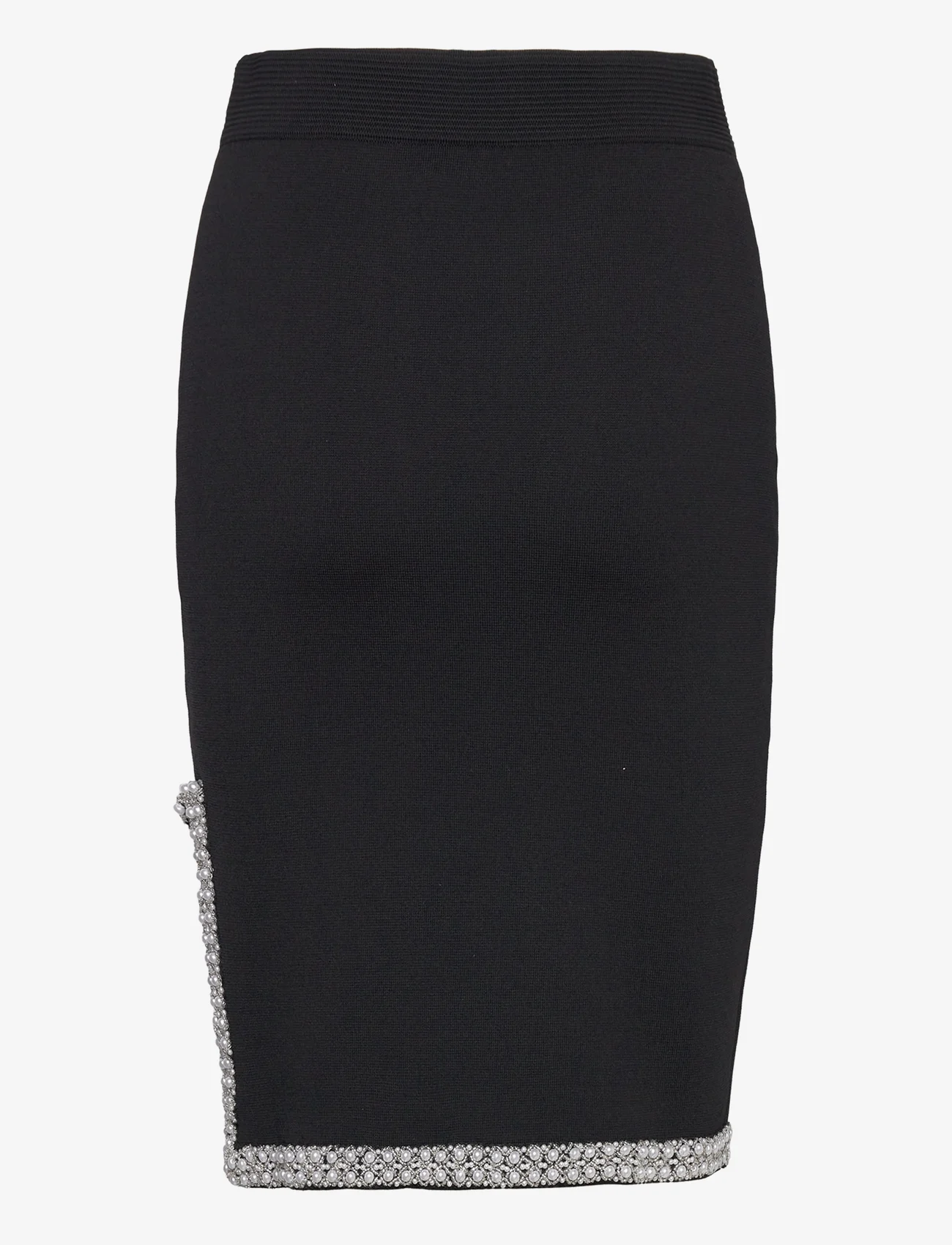 Karl Lagerfeld - fashion knit skirt - megzti sijonai - black - 1