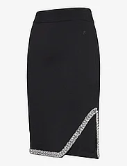 Karl Lagerfeld - fashion knit skirt - kootud seelikud - black - 2