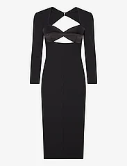 Karl Lagerfeld - evening cut out dress - party wear at outlet prices - black - 0