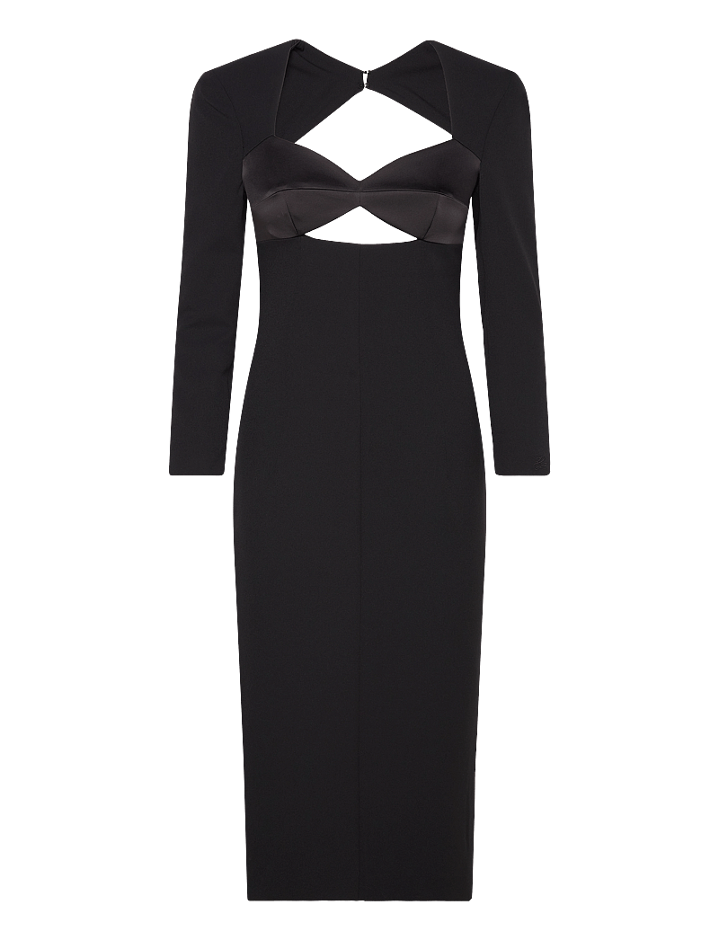 Karl Lagerfeld - evening cut out dress - partykleider - black - 0