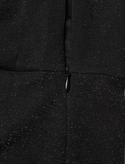 Karl Lagerfeld - lslv lurex jersey dress - party wear at outlet prices - black lurex - 6