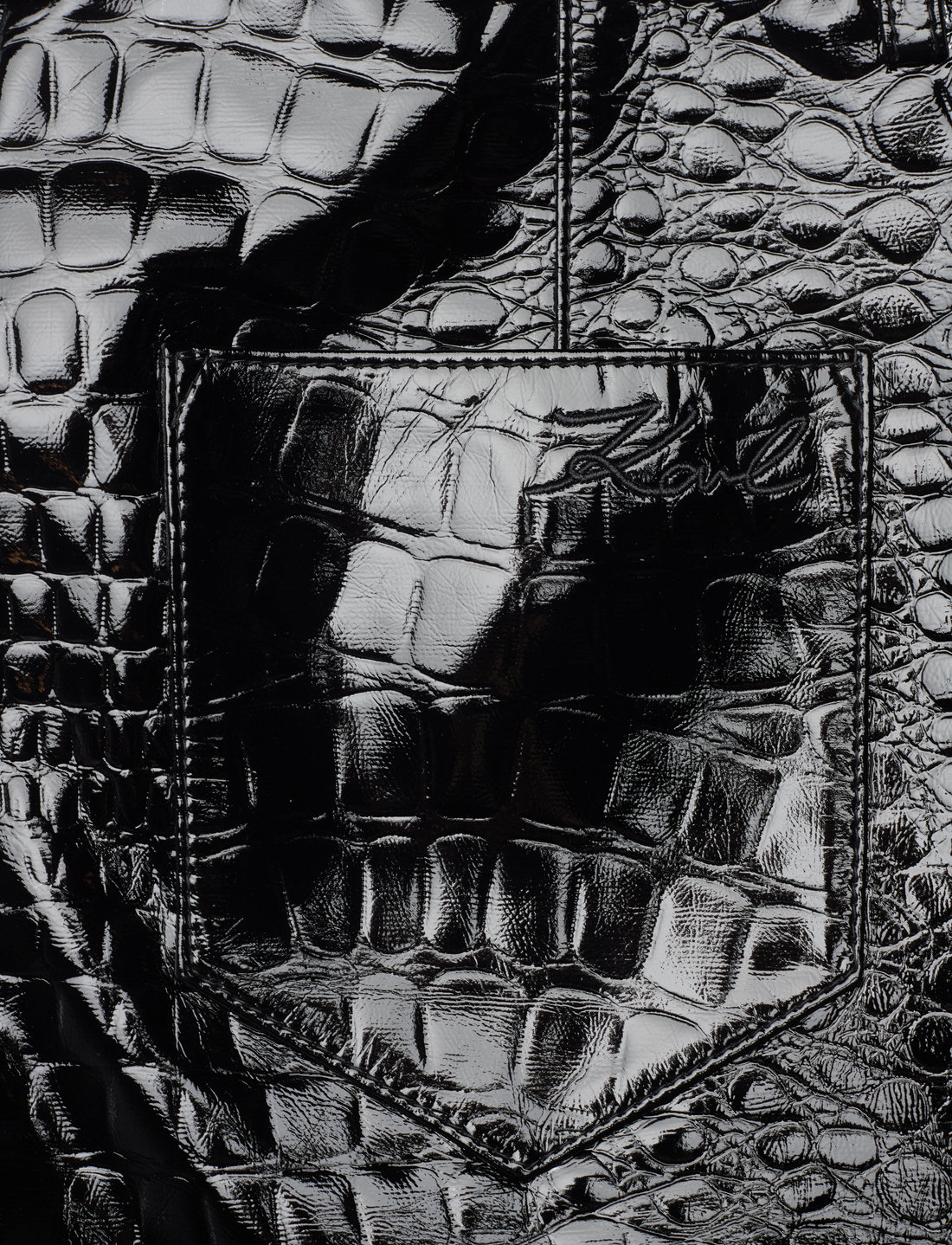 Karl lagerfeld hot sale patent leggings